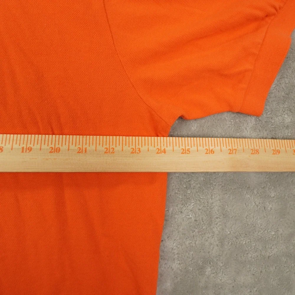 Polo Ralph Lauren Vintage Polo Shirt Men's XL Orange Short Sleeve Preppy Retro